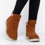 Mollyshoe Fur Lining Ankle Snow Boots