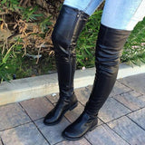 Mollyshoe Trendy Over The Knee Long Boots
