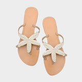 Mollyshoe Women Starfish Beach Flat Sandals