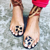 Mollyshoe Women Lace Up Boho Sandals