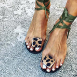 Mollyshoe Women Lace Up Boho Sandals