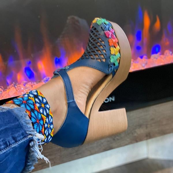Mollyshoe Women's Colored Closed Toe Mesh Sandals