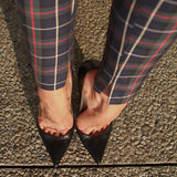 Mollyshoe Pure Color Elegant Pointed Toe High Heels