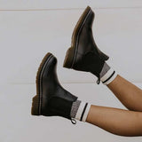 Mollyshoe Artificial Leather Chelsea Boots