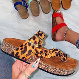 Mollyshoe Women's Stylish Plaited Toe Loop Flat Sandals